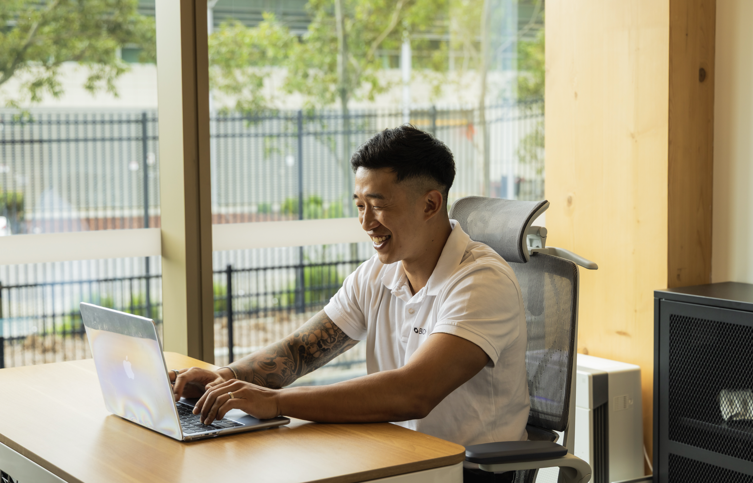 physio clinic reception area sydney