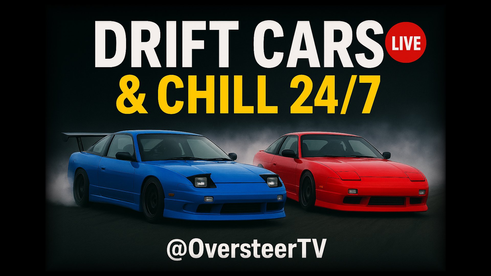 Drift Cars &amp; Chill • 24/7 LIVE Drifting Stream 🚗💨