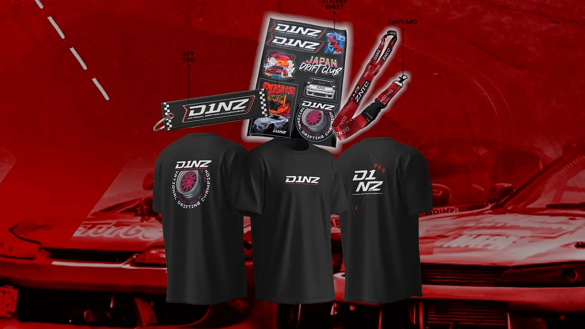 Members Only Giveaway - Win VIP D1NZ Tickets + Merch Pack!