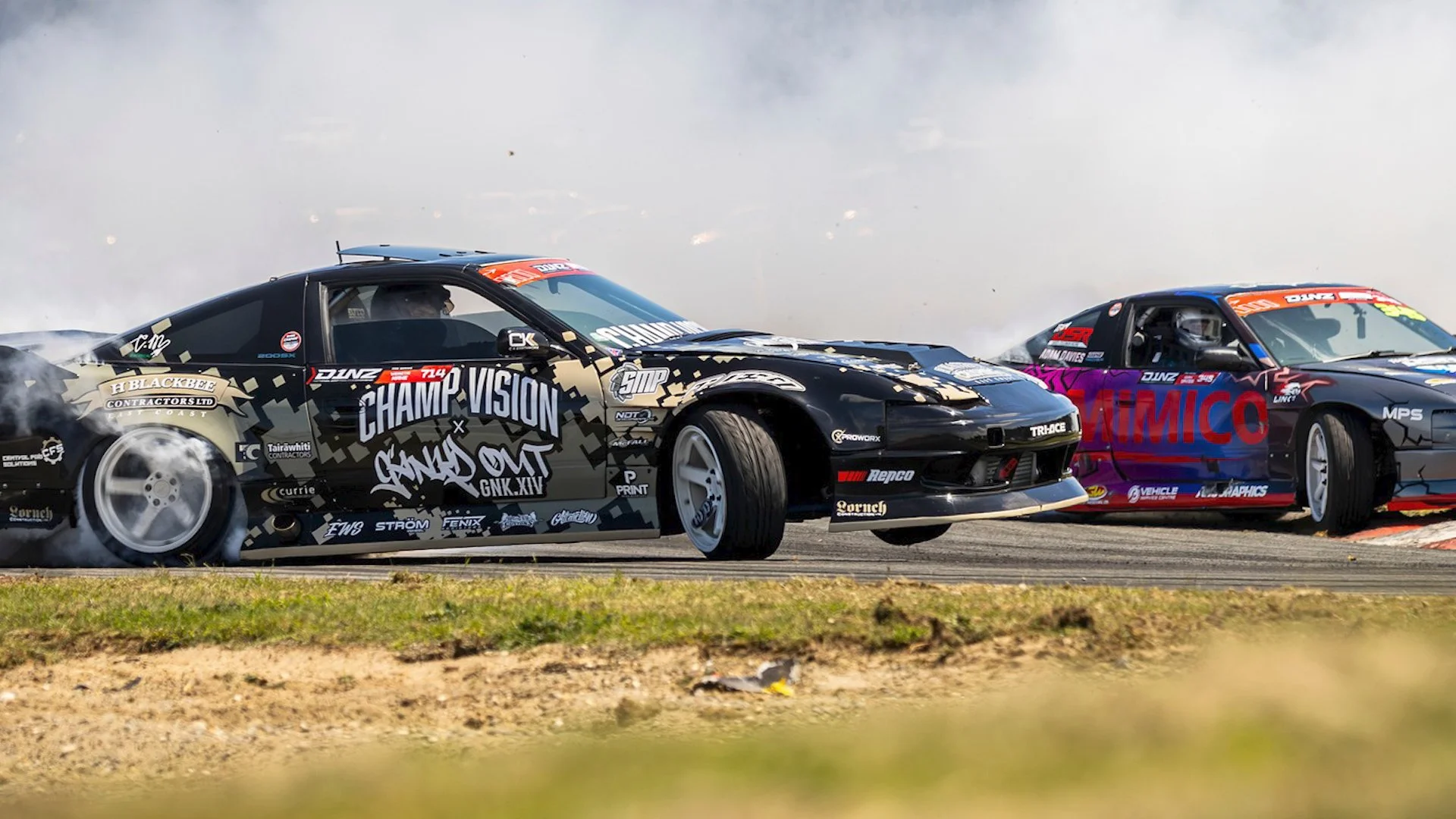 Highlights: D1NZ Pro Drift Championship Round 1 &amp; 2 from Teretonga (2026)