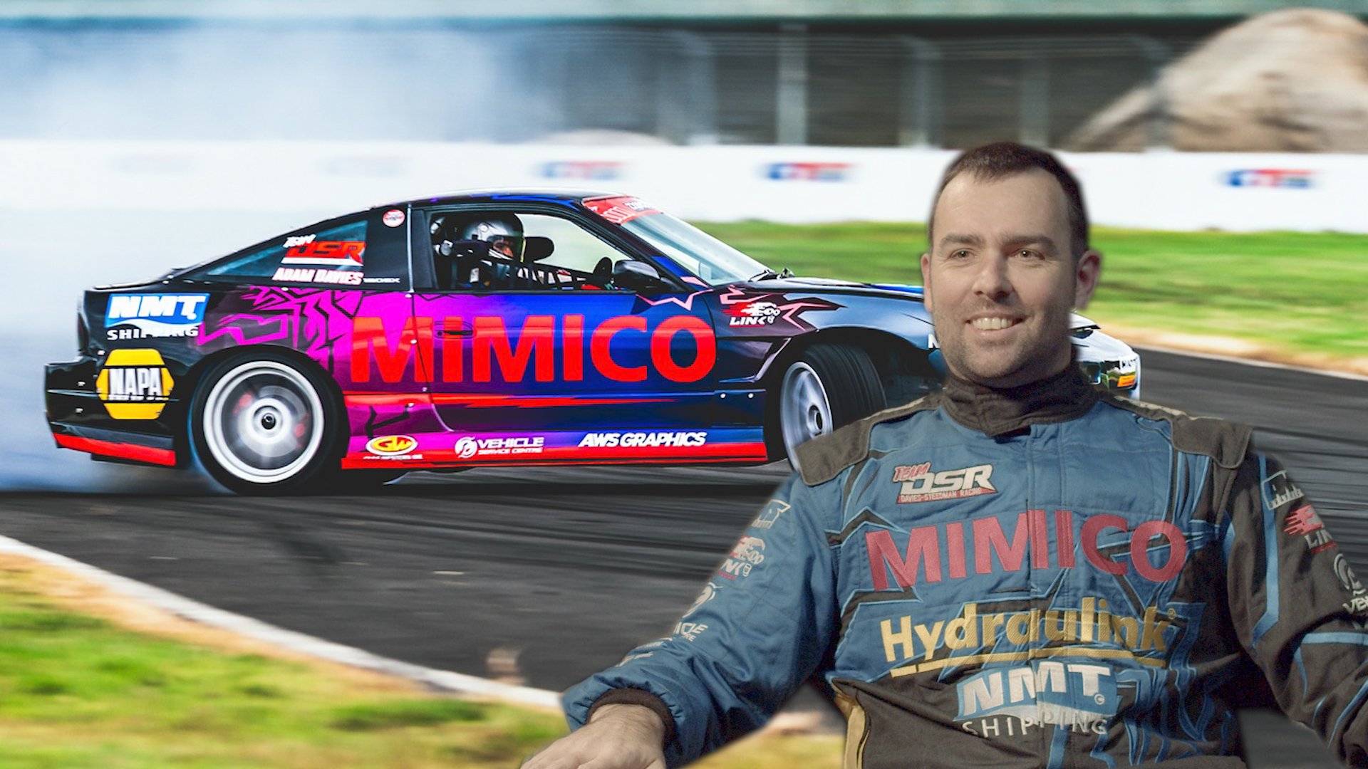 Meet Adam Davies: Pro Drifter with a Rotary powered 180sx • D1NZ 2026