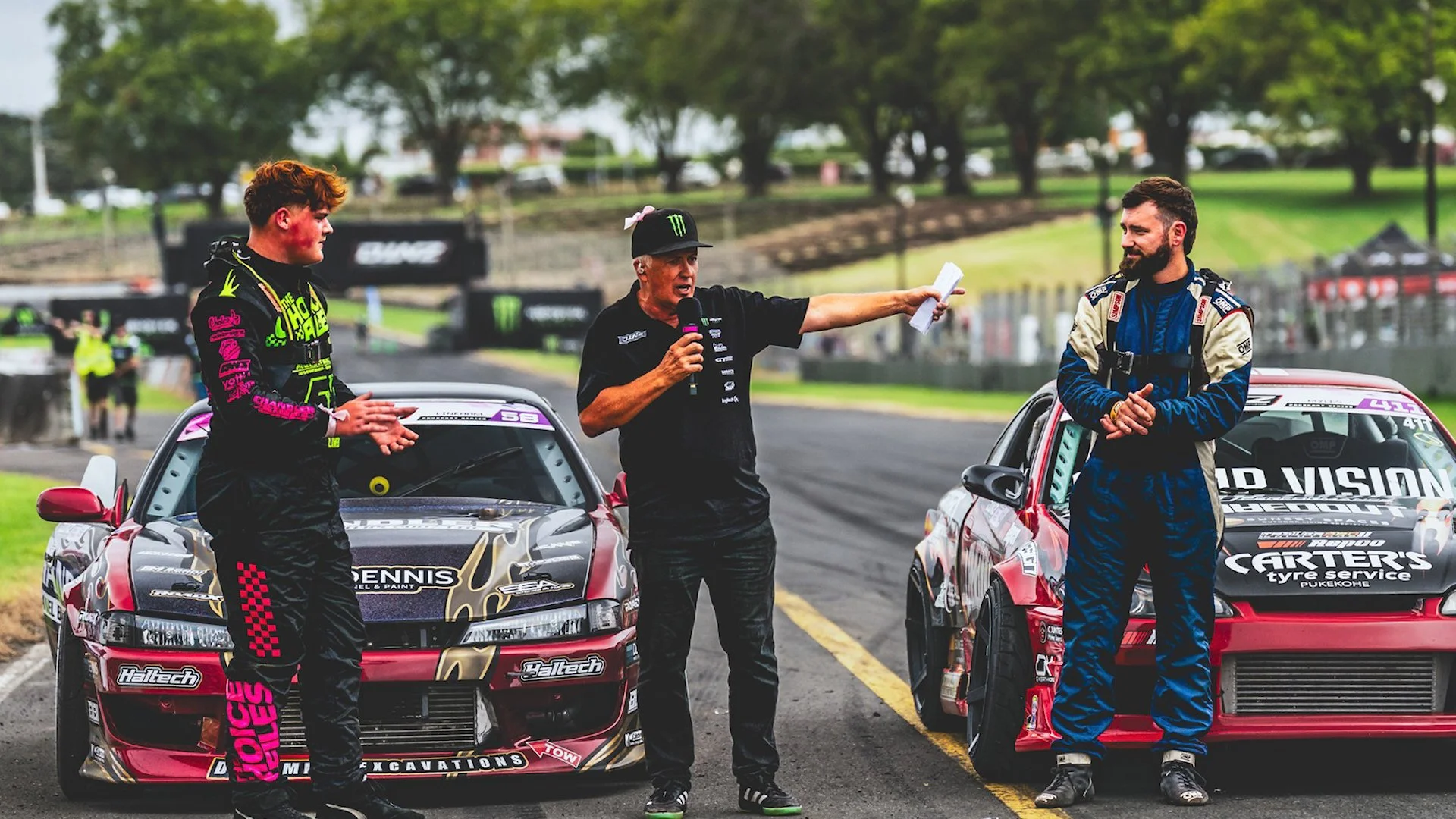 15 Year Old Cody Lineham in the FINAL with Blake Myles • D1NZ 235 Drift Series • Pukekohe (2026)