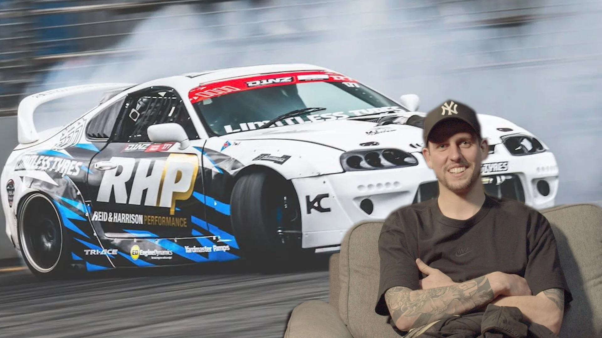 Meet Clayton Dalley • D1NZ Pro Driver with an LSX powered Toyota Supra Mk4