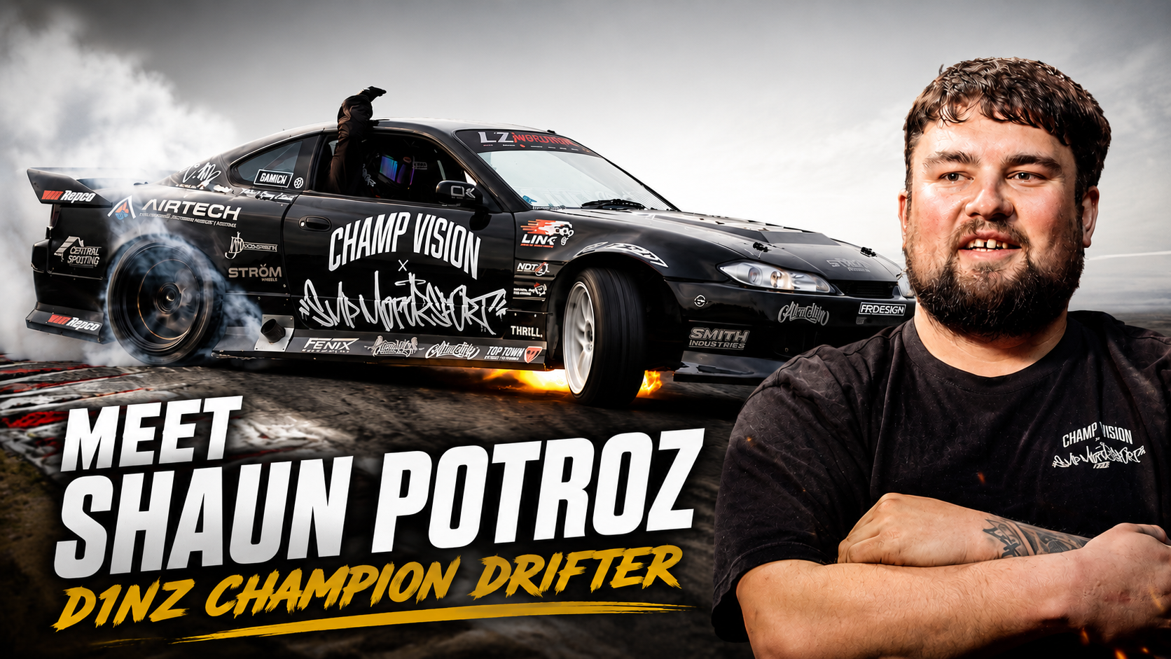 Meet Shaun Potroz • D1NZ Pro Drifter from Taranaki