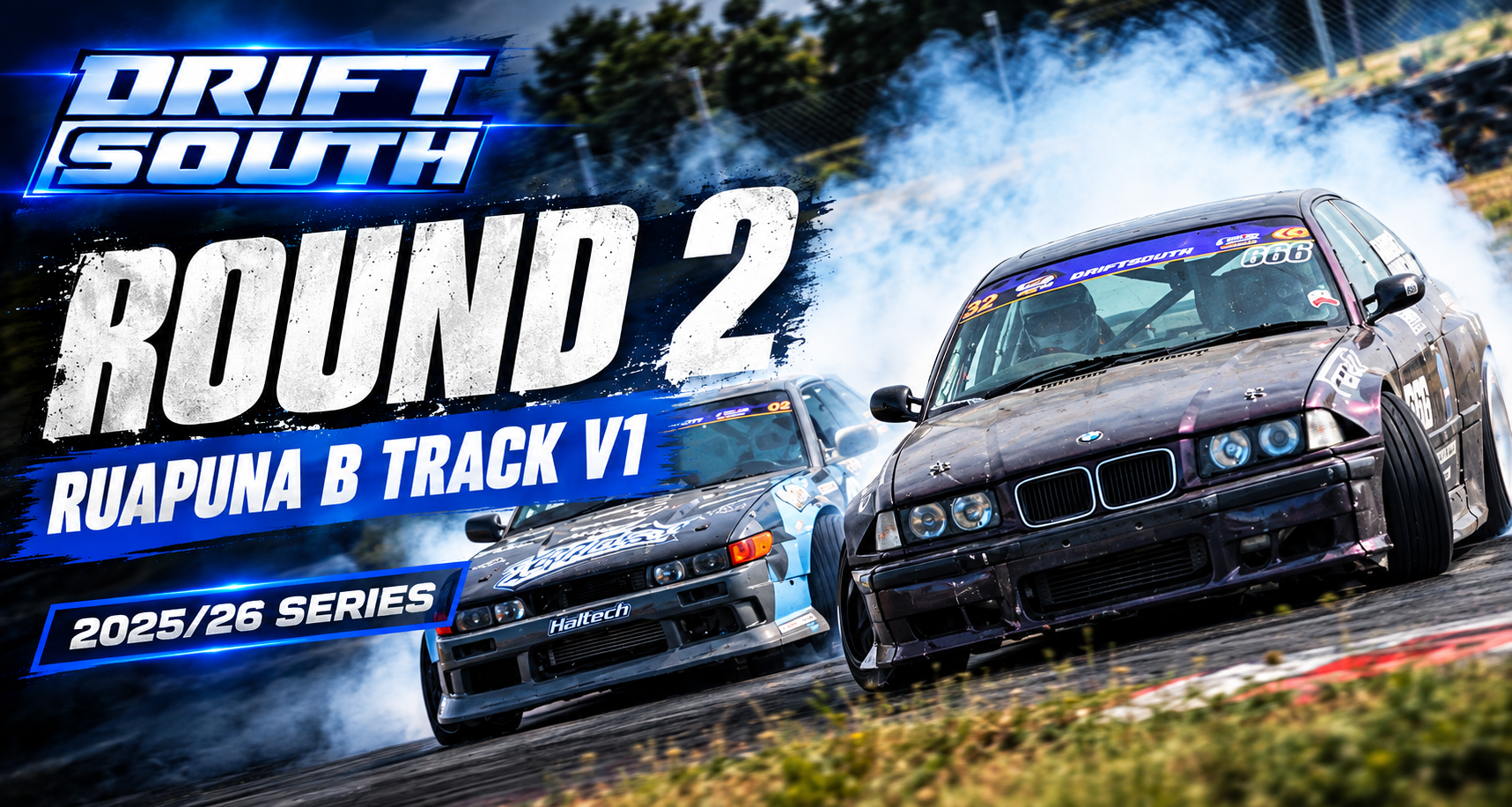 Drift South 2025/26 Series • Round 2 | Ruapuna B Track V1 | Pro Drift Highlights