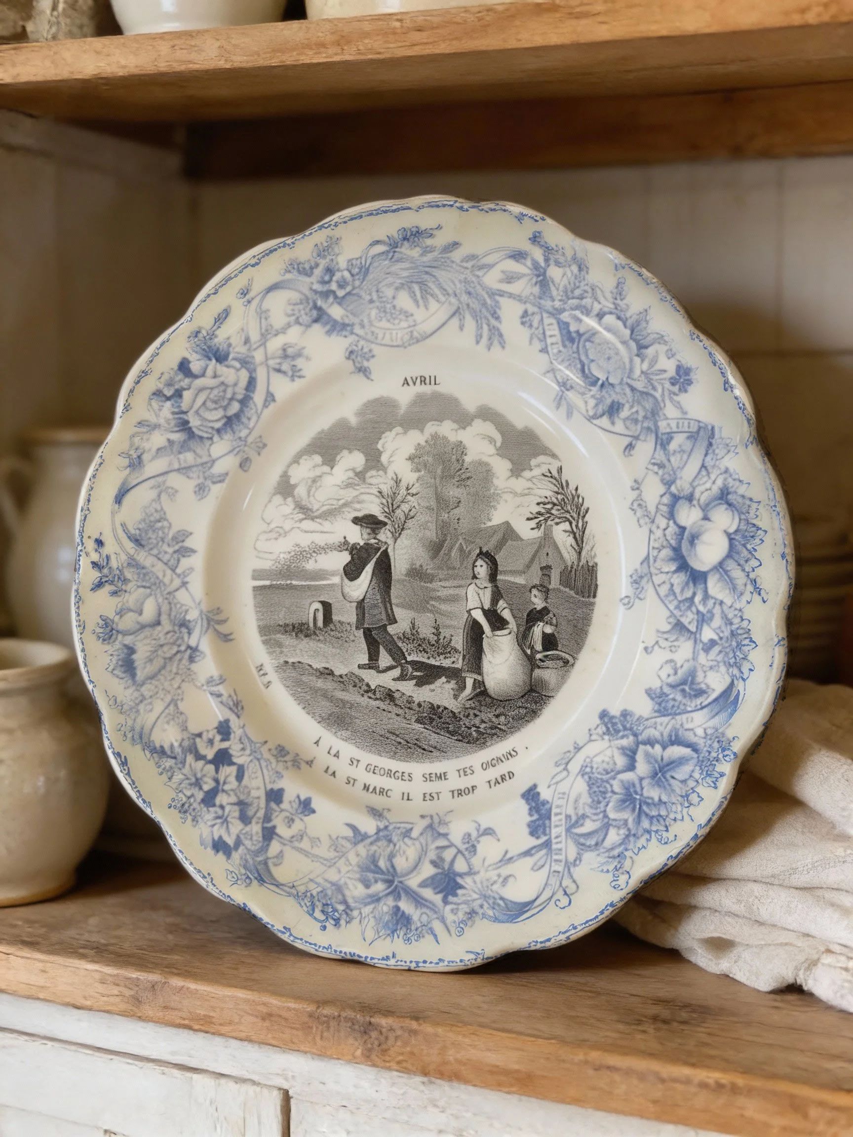 Assiette parlante Avril - Huppée La Décoration - Boutique de décoration dans le Vexin.jpg