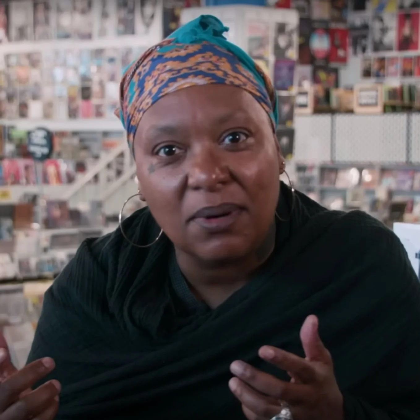 Meshell Ndegeocello features on Amoeba's What's In My Bag Series
