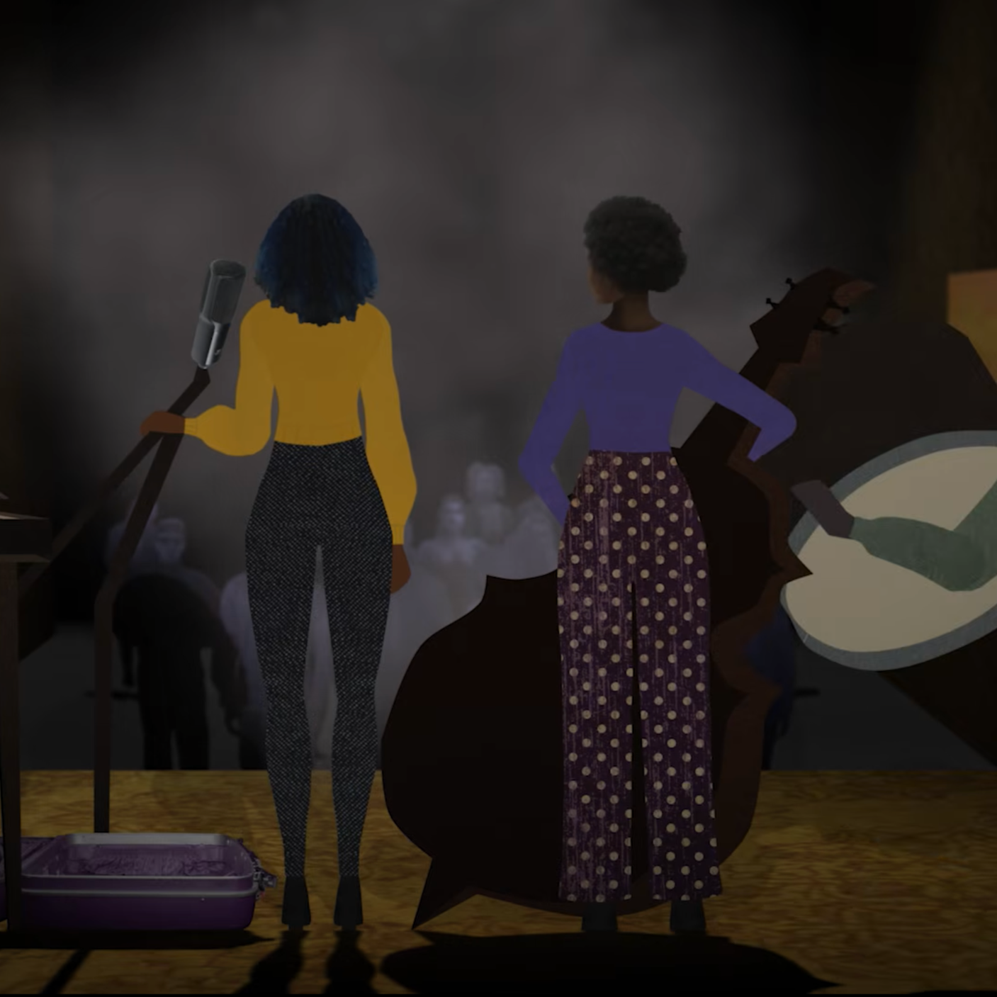 aja monet Shares “Working Class Musicians” Animated Video