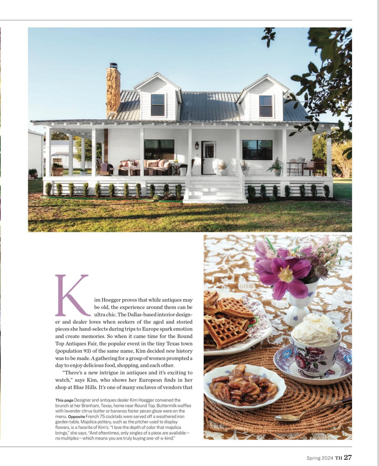 Such an honor to be featured in Traditional Home Magazine&rsquo;s Spring Issue!! Did you get your copy of the Spring issue of @traditionalhome magazine?? It&rsquo;s on newsstands now at book stores and grocery stores nationwide. Try @barnesandnoble @