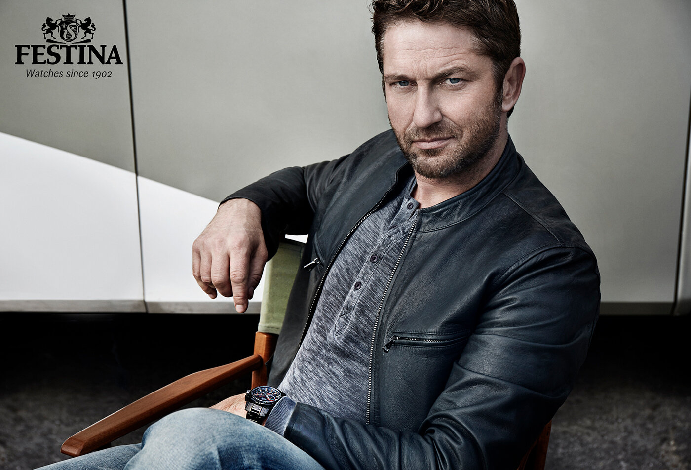  Gerard Buttler for Festina Watches / photographer Sinisha Nisevic 