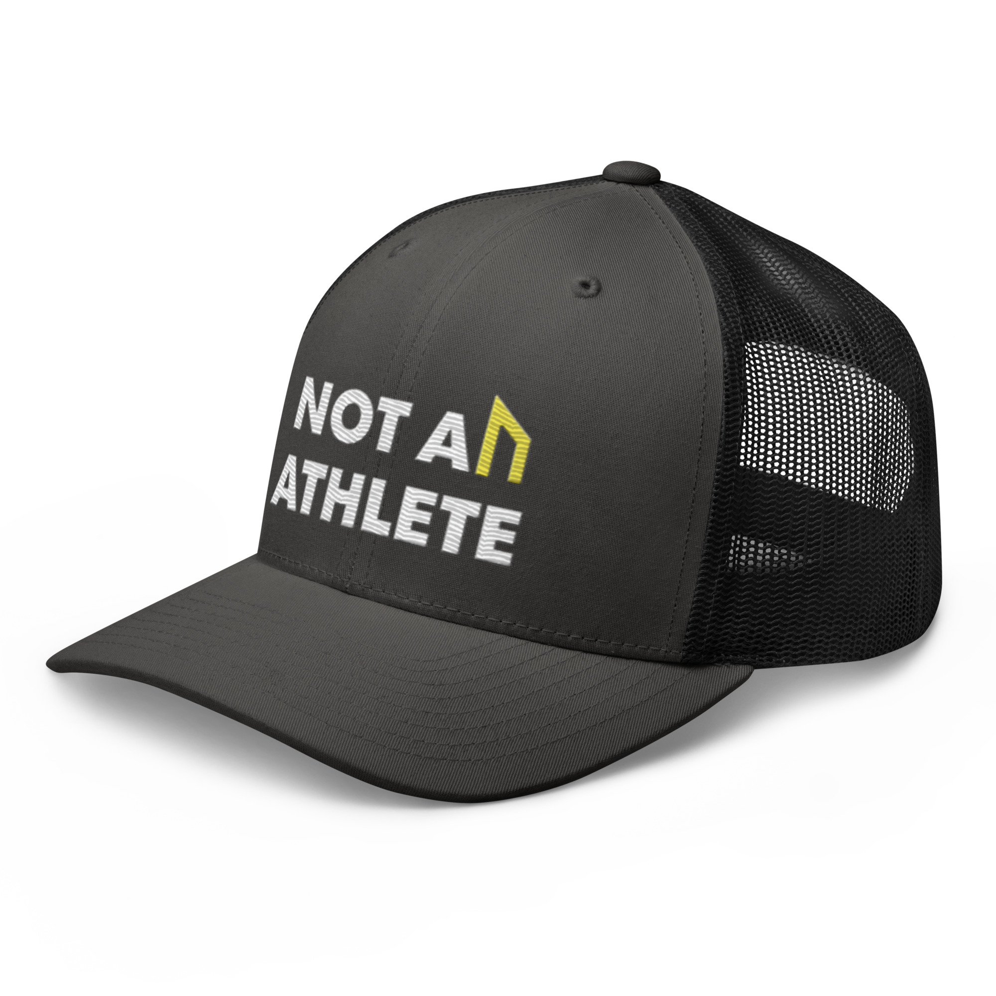 retro-trucker-hat-charcoal-black-left-front-65f8593b5d2ed.jpg