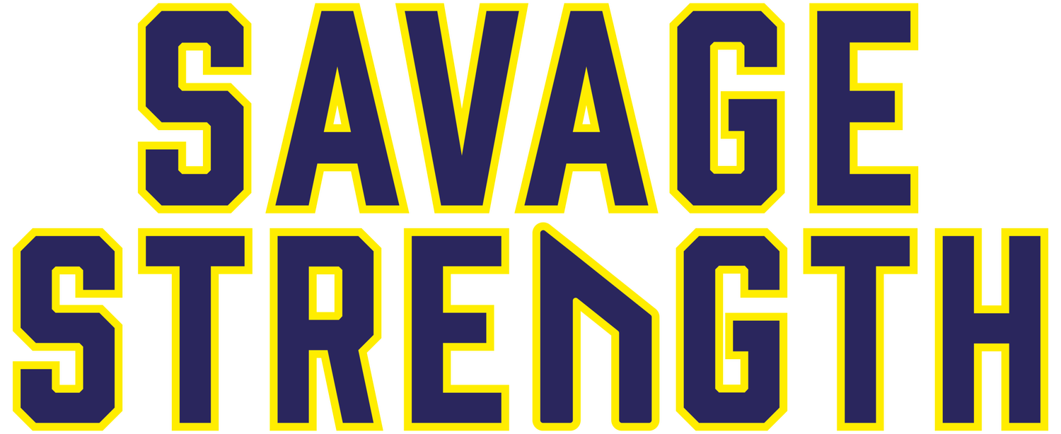 Weightlifting Club — Savage Strength Home