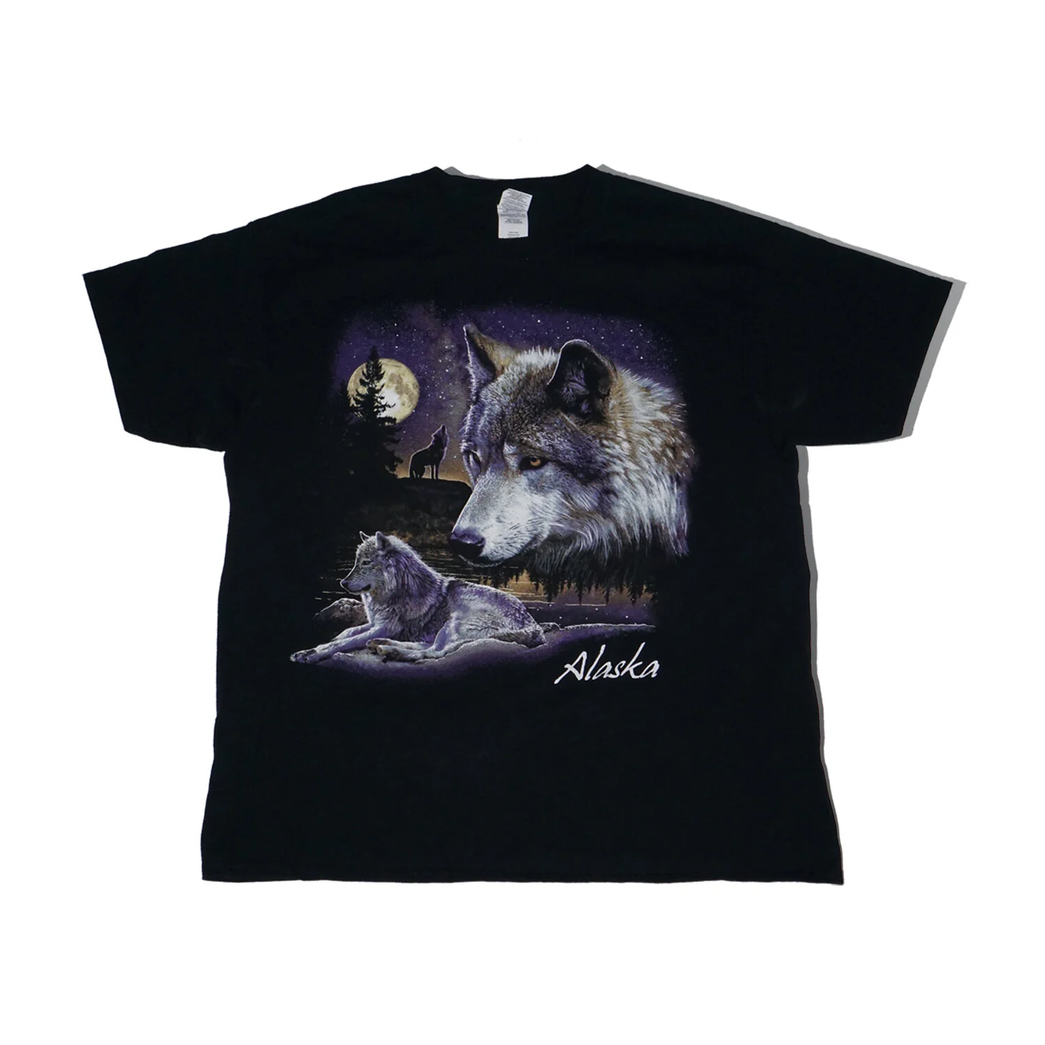 Alaska Wolf Graphic Tee