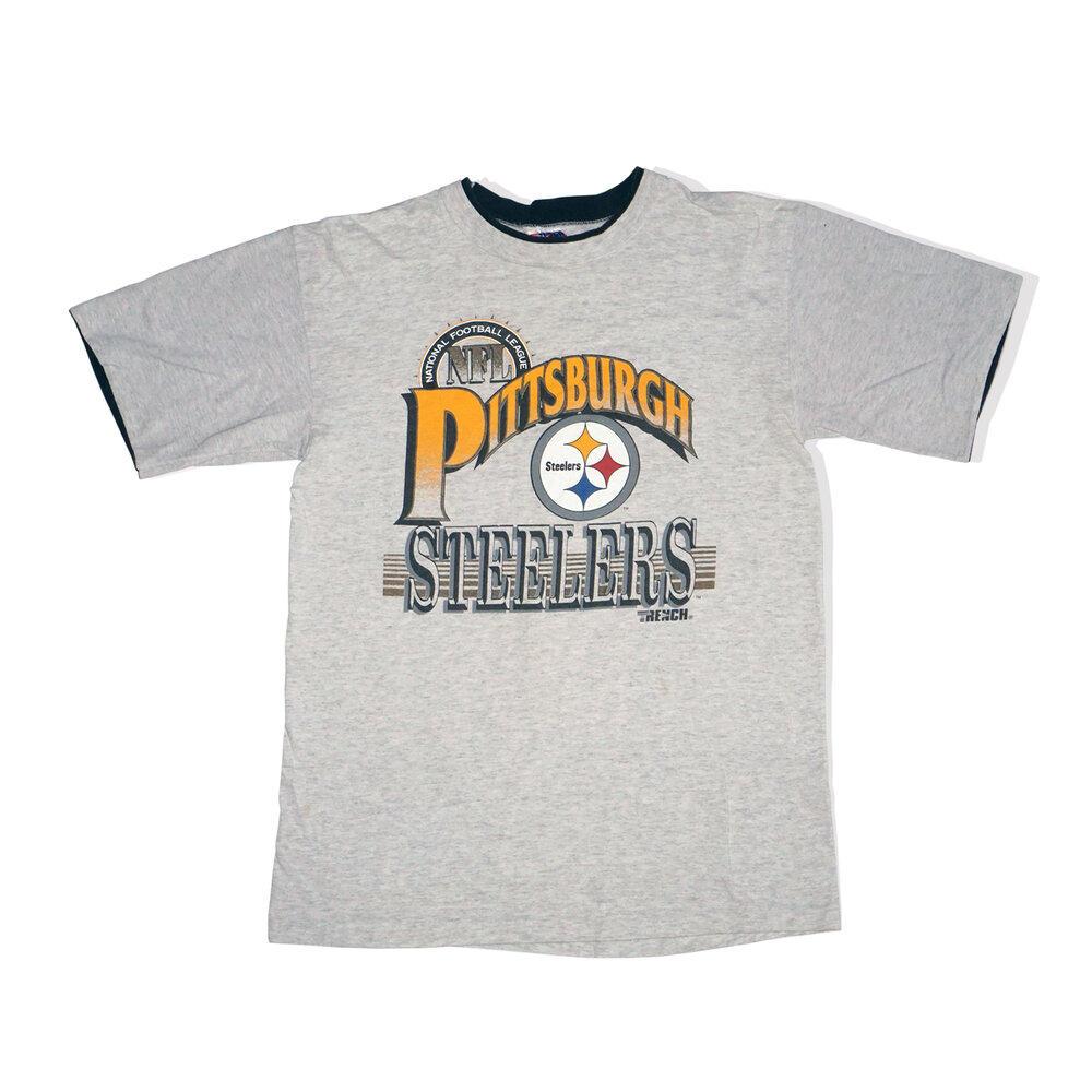 Vintage Pittsburgh Steelers Trench T-Shirt — Too Hot Vintage