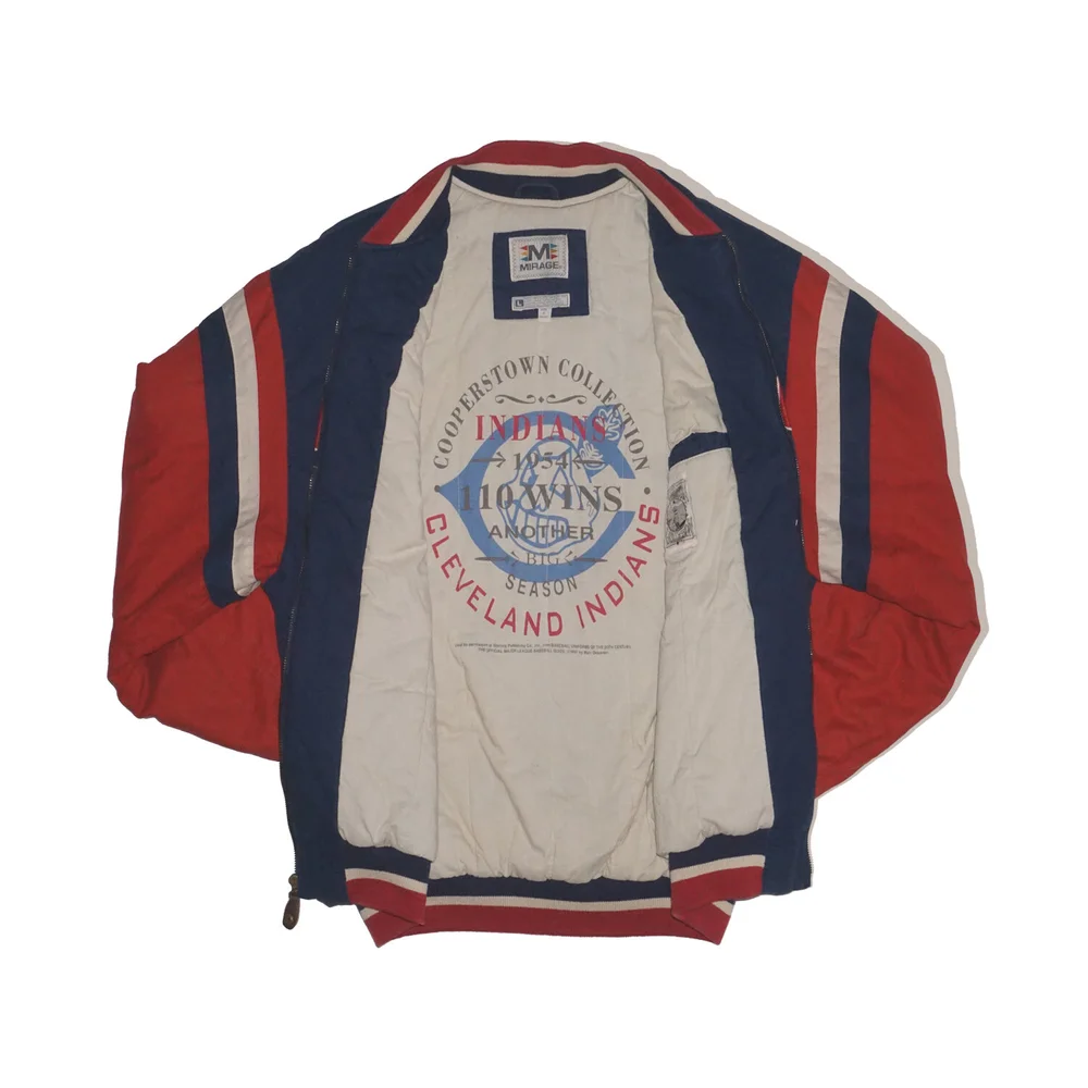 1991 Cleveland Indians Mirage Jacket — Too Hot Vintage