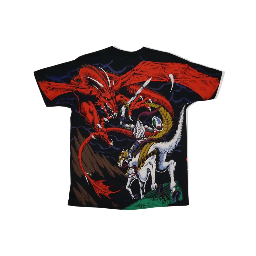 1993 Liquid Blue Dragon Vintage T Shirt Too Hot Vintage