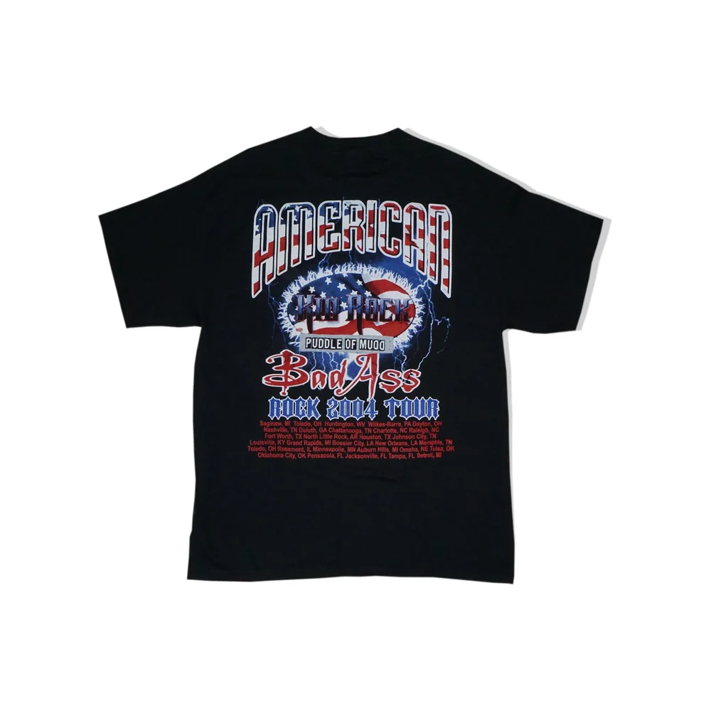 2004 Kid Rock American Badass Retro Tour T-Shirt — Too Hot Vintage