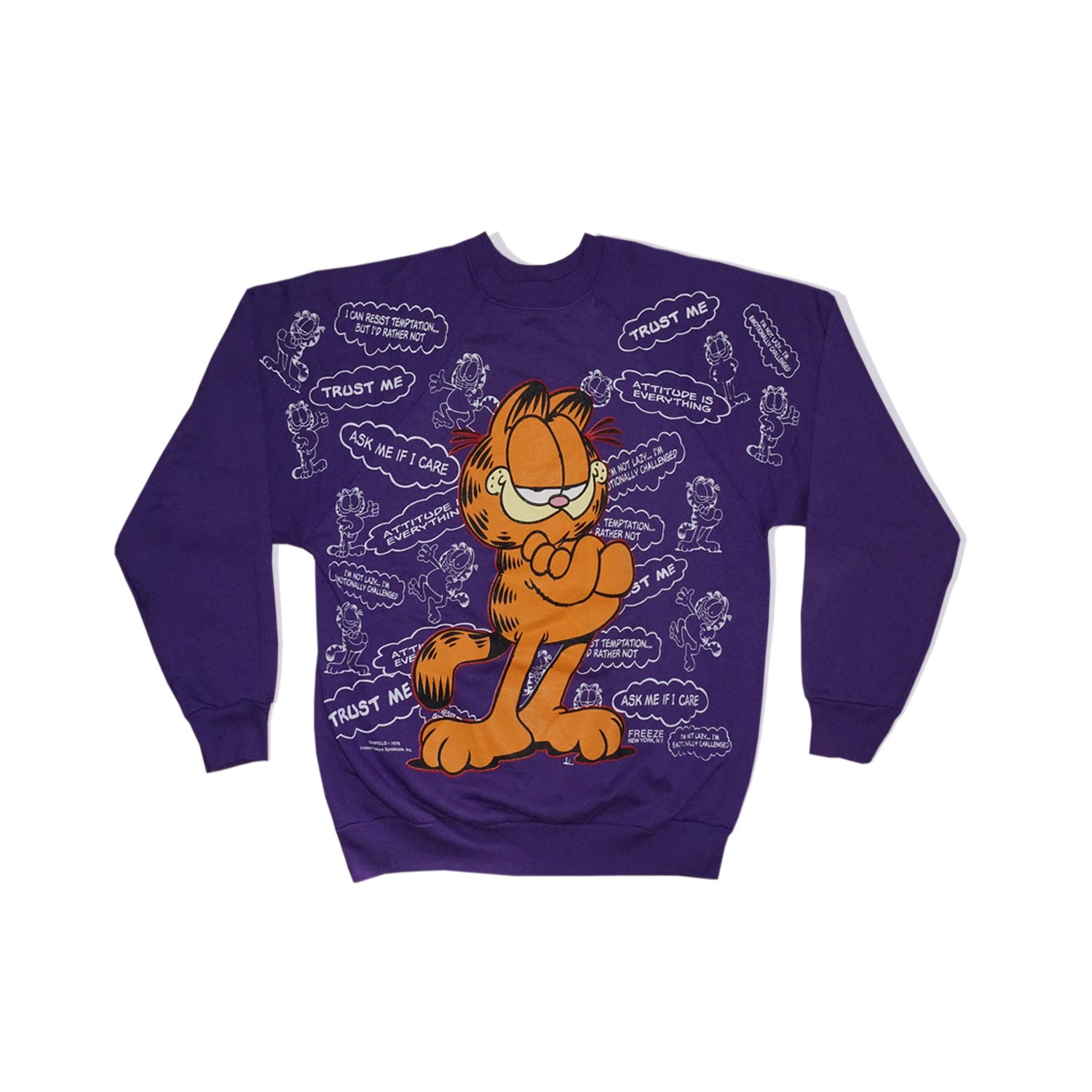 1990s Garfield The Cat Vintage Crewneck