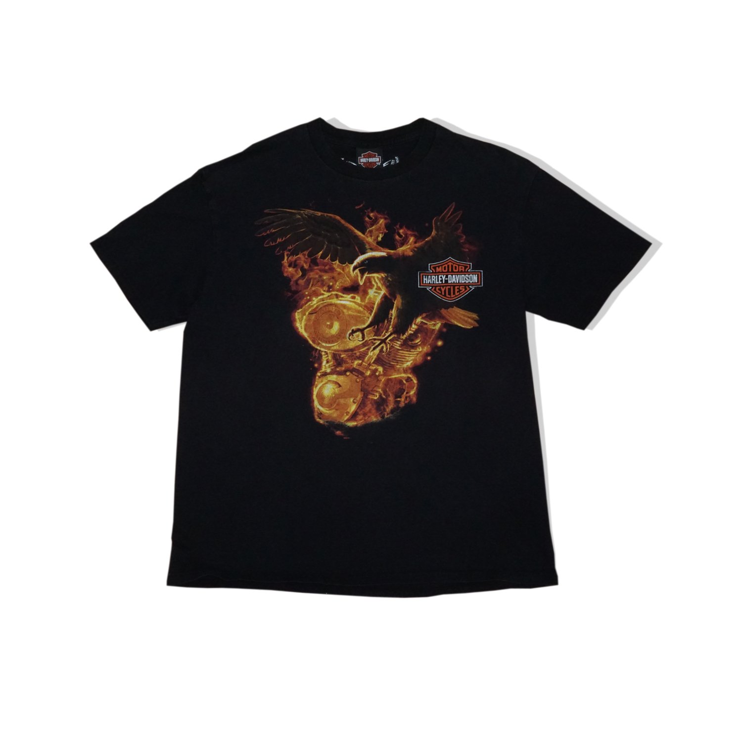 Retro Harley Davidson Rock N' Roll City T-Shirt (Sam Russo Collection)
