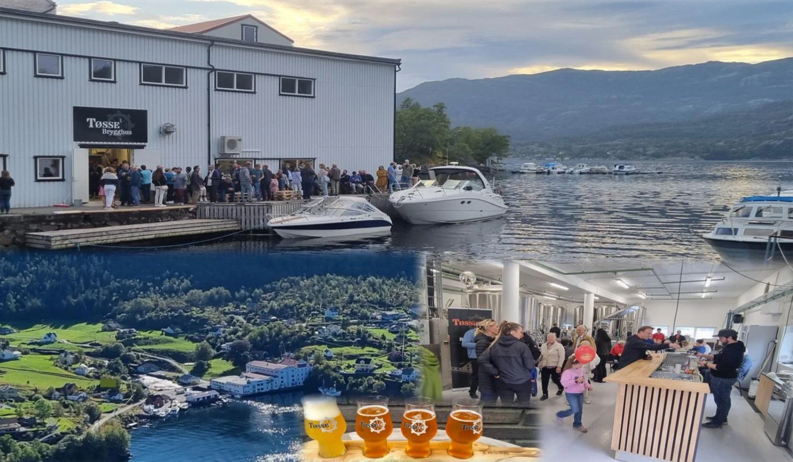 Ølsmaking hjå Tøsse Brygghus