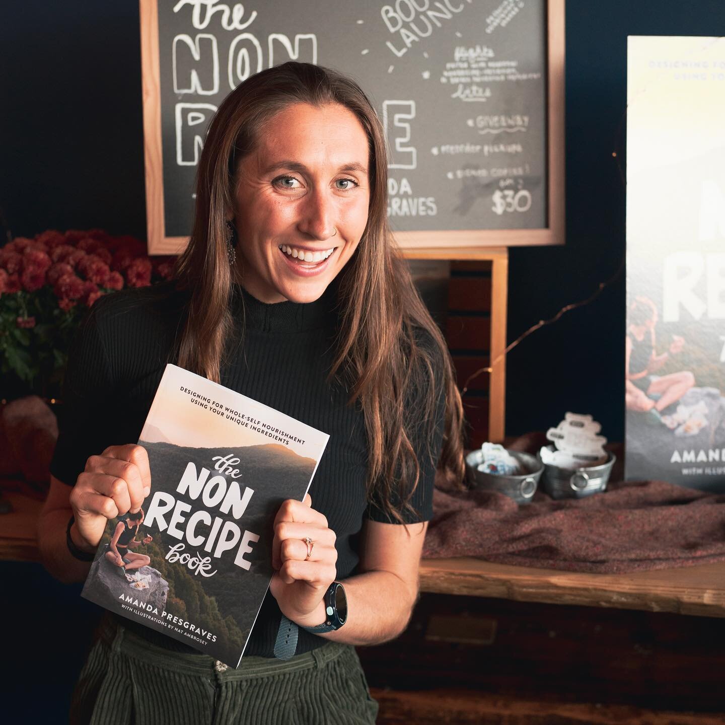 @amandapresgraves wrote a book and you can now buy it! @thenonrecipebook