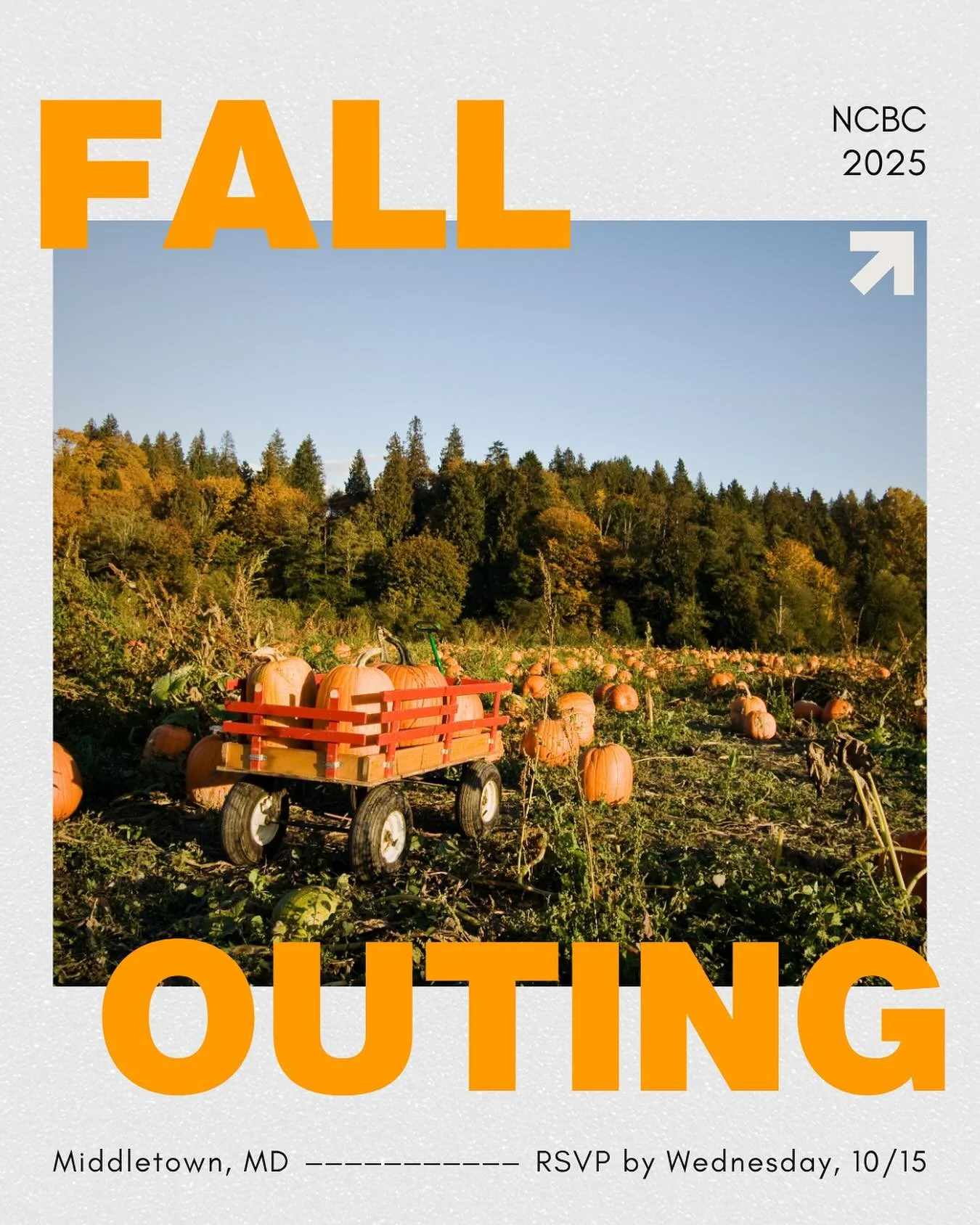 Our annual Fall Outing is this Saturday at Summers Farm! Don&rsquo;t forget to RSVP on the sign-up sheet in the newsletter.

RSVP by Wednesday to be entered in our giveaway:
1st prize 🏆 2 FREE tickets!
2nd prize🏅 a half dozen apple cider donuts!

Y