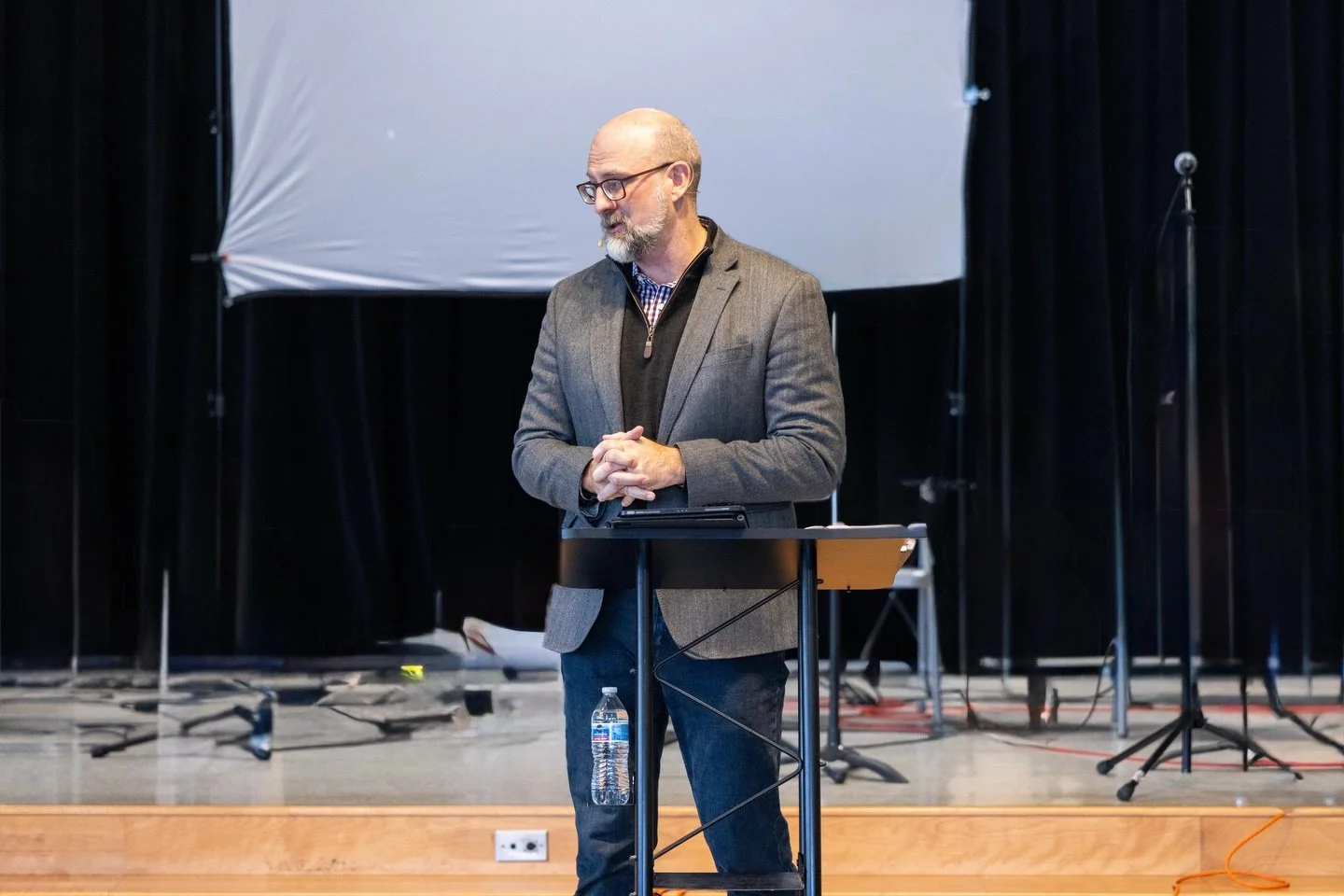 Thank you, Jonathan Leeman of @9marks for the message from James 4:13-17 this past Sunday! We were reminded to hold our plans loosely, trust the Lord fully, and say with humility, &ldquo;Lord willing&rdquo;.