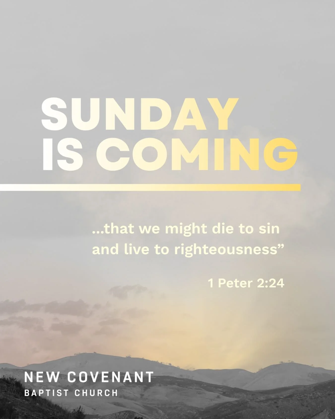 &ldquo;He himself bore our sins in his body on the tree, that we might die to sin and live to righteousness.&rdquo;
1 Peter 2:24

Whether you&rsquo;re new to church or haven&rsquo;t been in a while, join us tonight at 7 PM as we remember what Jesus h