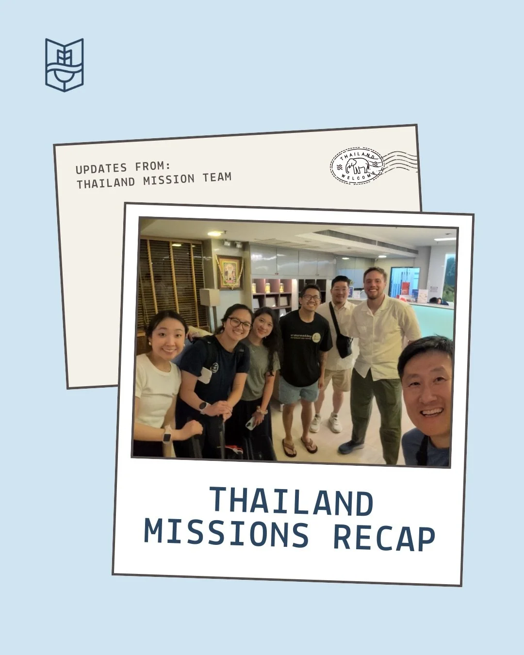 The team has returned home from Thailand!🇹🇭 

Praise God for answering so many prayers&mdash;from logistics and travel to VBS and the Bible conference. Thank you to everyone who prayed, gave, and supported the team.

Please continue to pray that th