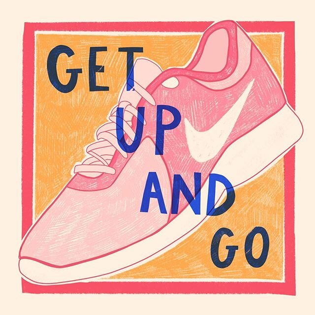a recent piece inspired by my new love of running this year and how it has helped me during lock down!! This piece was made for the isolation collective set up by @ioanaillustration 🌞