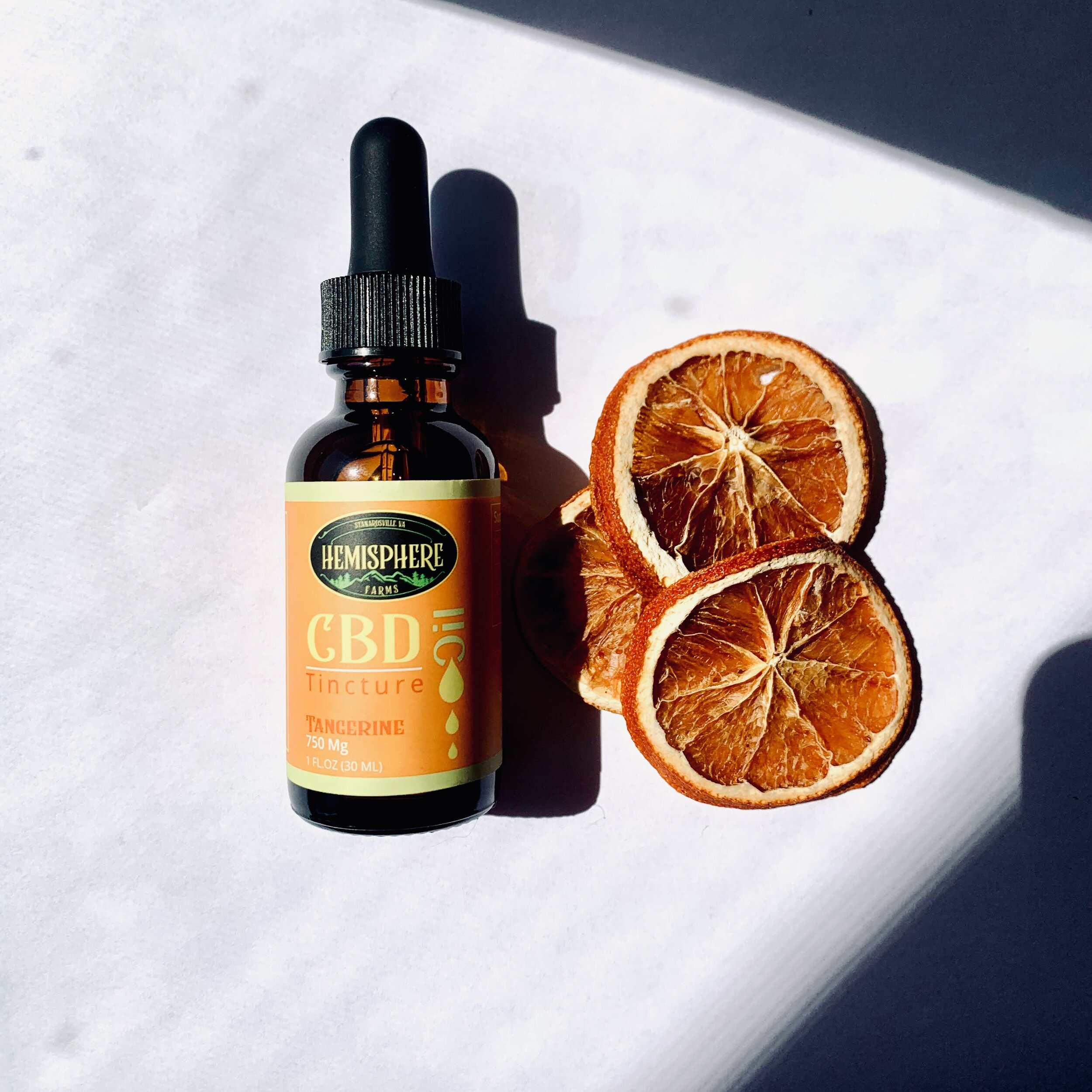 750 tangerine cbd