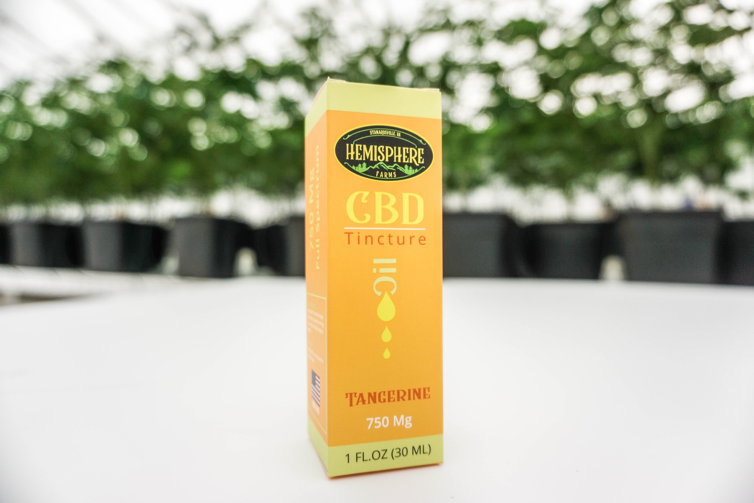 750 mg tangerine tincture
