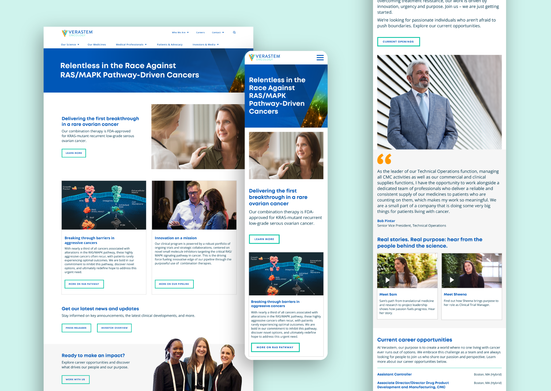    user experience revamp for a new oncology product   
UI/UX  |  WEB  