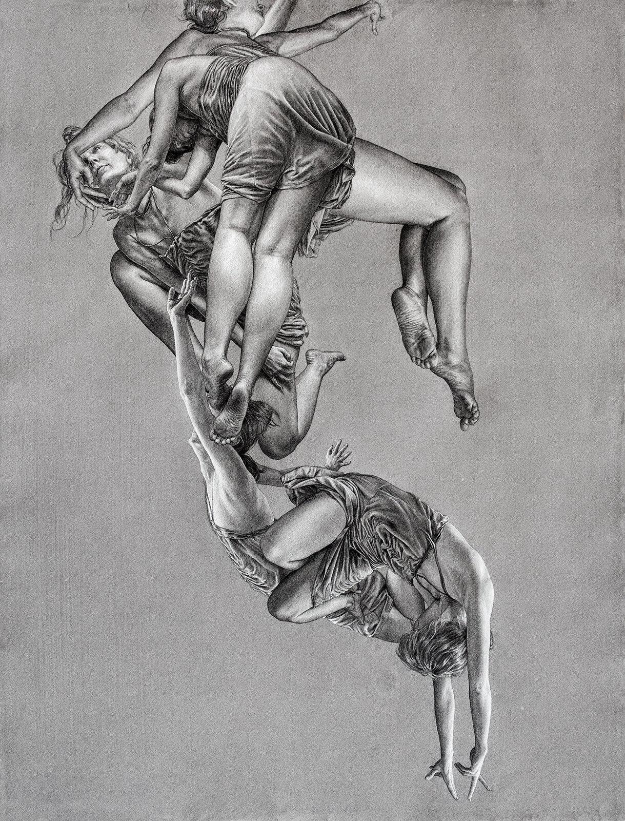 SALACIA - 26 X 20 INCHES | GRAPHITE, INK AND CHALK ON HANDMADE PAPER | 2012