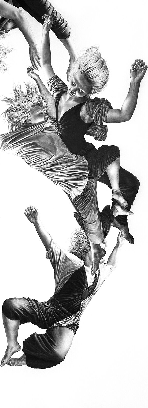 CYGNUS - SOLD | 50 X 18 INCHES | GRAPHITE AND INK ON PAPER | 2012