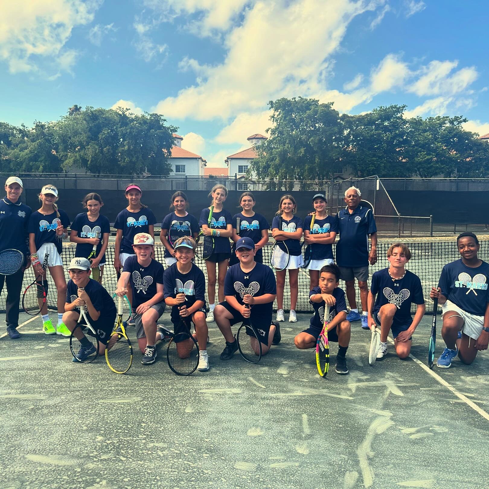 🎾🏆 Our Middle School Tennis Team is smashing their way through the playoffs! 

🎾🚀 Today's match determines whether we're heading straight to the championship! Let's serve up some support and ace this game! Go Lions! 🌟💪 

#SMES #SMEStradition #T