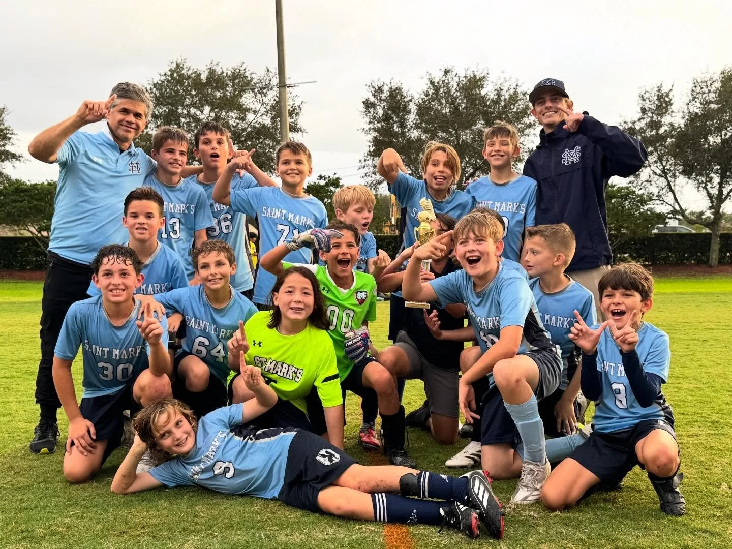 The wins keep rolling in! 🏆

Our Youth Boys Soccer Team is officially the League Champion! The boys secured a 3-1 victory against Parkway Christian to take home the title.

This is the team&rsquo;s first championship since joining the league three y