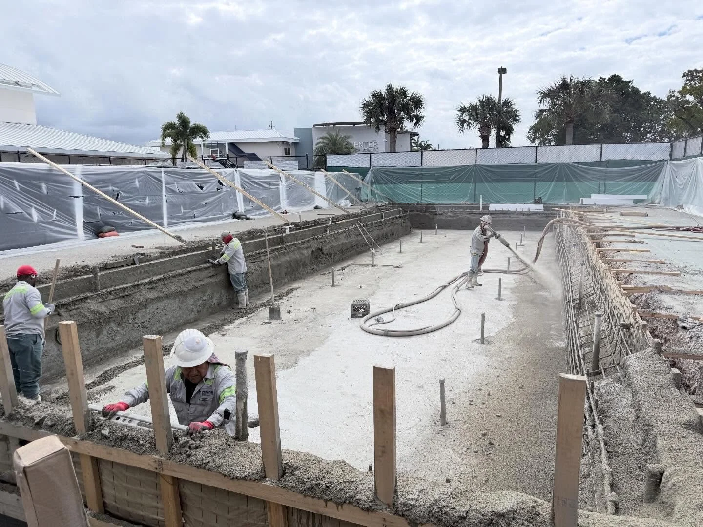 Another milestone reached! 🏗️💦

The pool is really taking shape! Concrete is officially being poured, marking an exciting next phase of construction. Seeing this vision come to life has us counting down the days until our students can enjoy this am