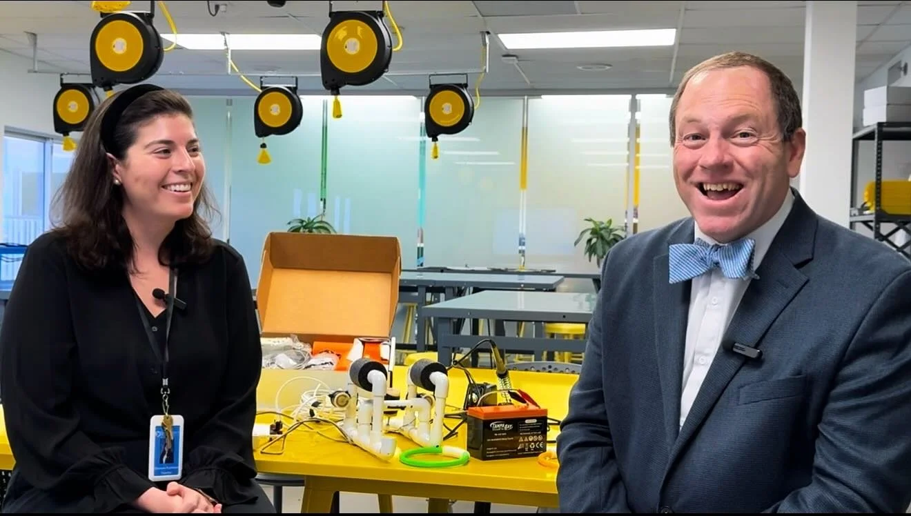 SMES Podcast: Diving Into SeaPerch 🌊

What happens when robotics meets our new pool? You get SeaPerch, our underwater ROV program that challenges students to master engineering, design, and science. 

In our latest podcast episode, Dr. Taintor and M