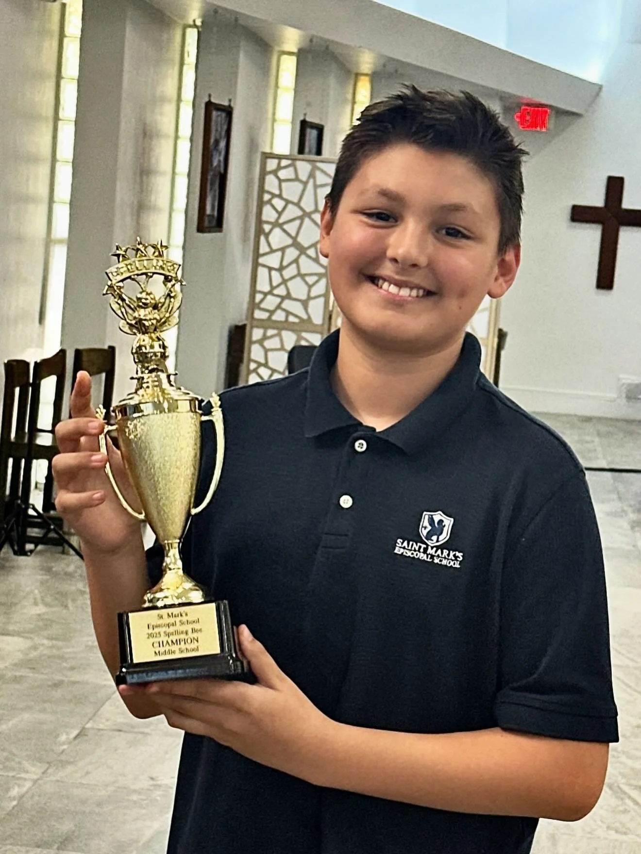 Bee-lieve in Liam! 🐝

Please join us in congratulating 6th grader Liam, our school-wide Spelling Bee champion! 🏆

Liam&rsquo;s talent has taken him all the way to the Broward County Finals! Out of thousands of students across the county, Liam is of