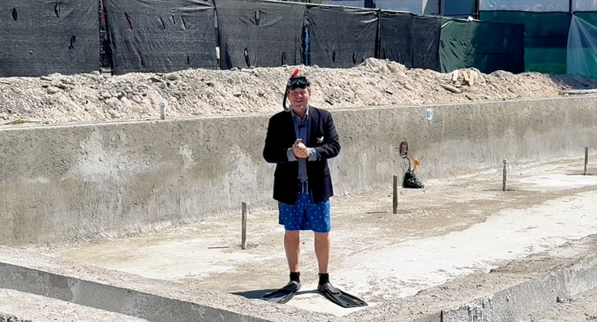 Pool Construction Update