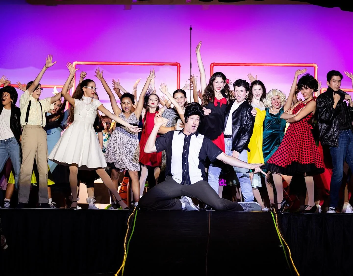 That&rsquo;s a wrap on Grease! ⚡️🎸

Our students electrified the stage this past week and we are still humming the tunes. 🎶

From the vocals to the choreography, set design, and costumes this production was a true testament to the talent of our Fin