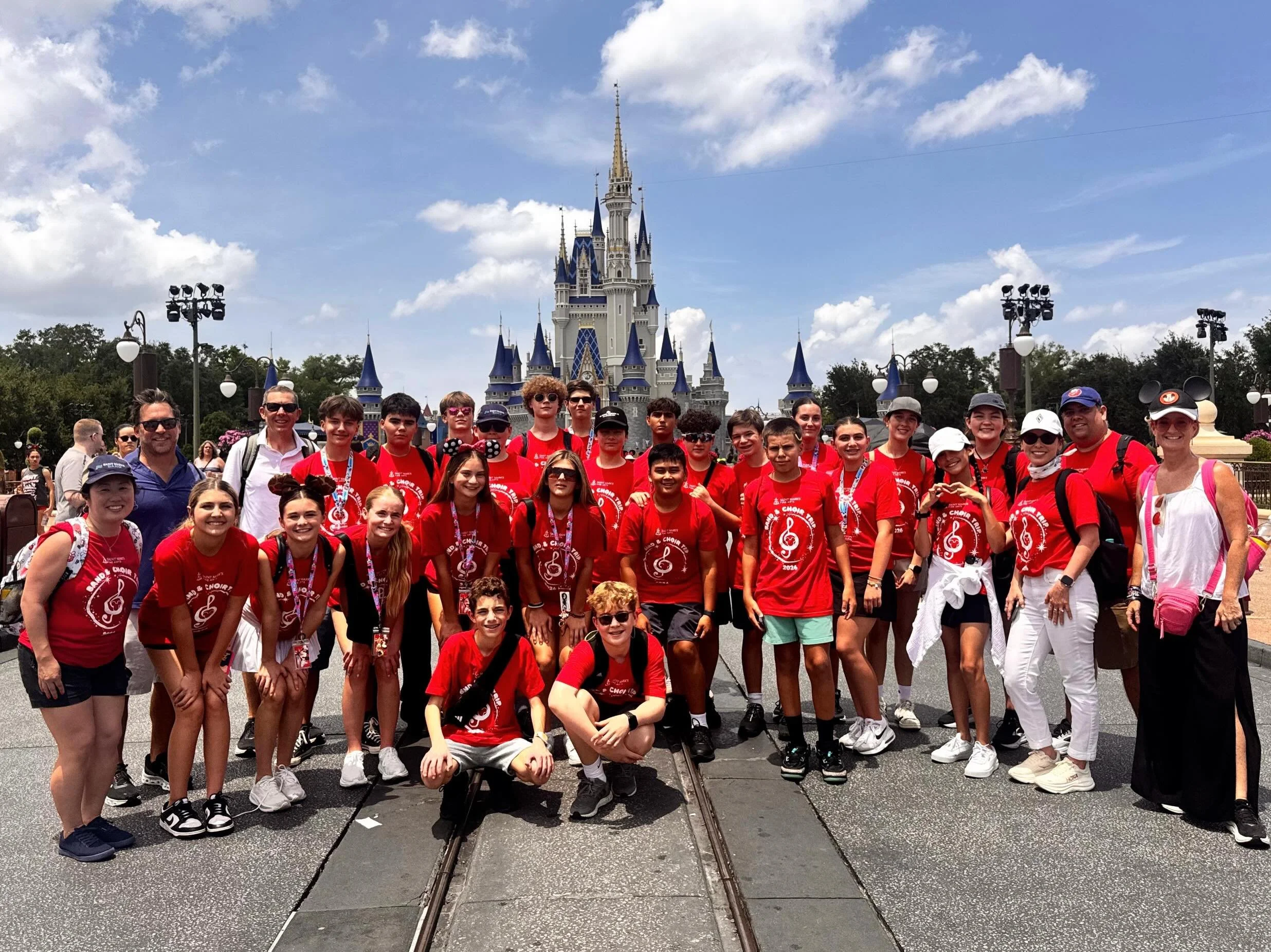 Best field trip ever? Definitely. 🏰🎶

Our 7th and 8th Grade Band and Choir took their talents to Disney World last week! 

We are so proud of our students who performed and showcased lion pride. 🦁

#SMES #SMEStradition #SMESFineArts #disney #magic