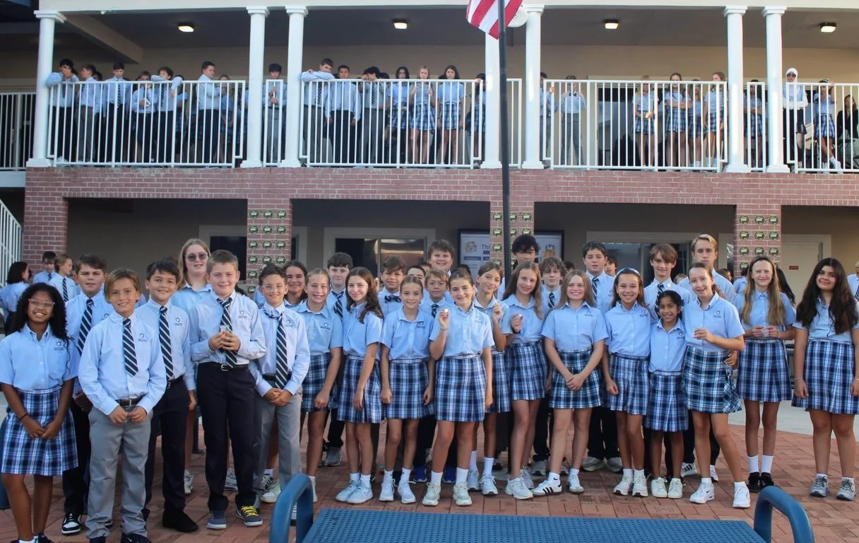Middle School Honor Book Signing📝

Every year, our middle school students and faculty come together to add their name to our Honor Code Book!&nbsp;&nbsp;

5th graders sign for the first time as they enter MS! 6-8th graders renew their commitment to 