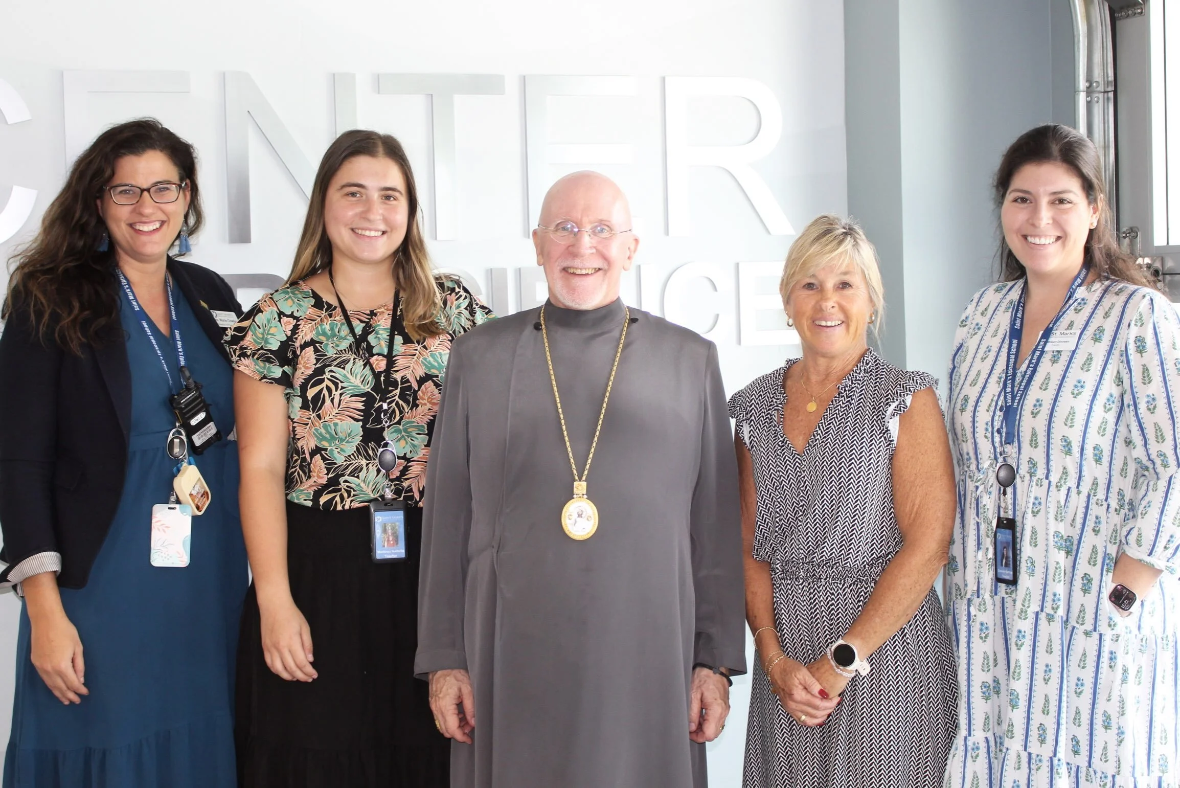 Very Special Visitor!!

Our school was full of smiles as we hosted Bishop Eaton! 

The Bishop joined us for Middle School Chapel, celebrated our PK students in their Awards Ceremony, and spent time visiting classrooms. 

We are so grateful for his su