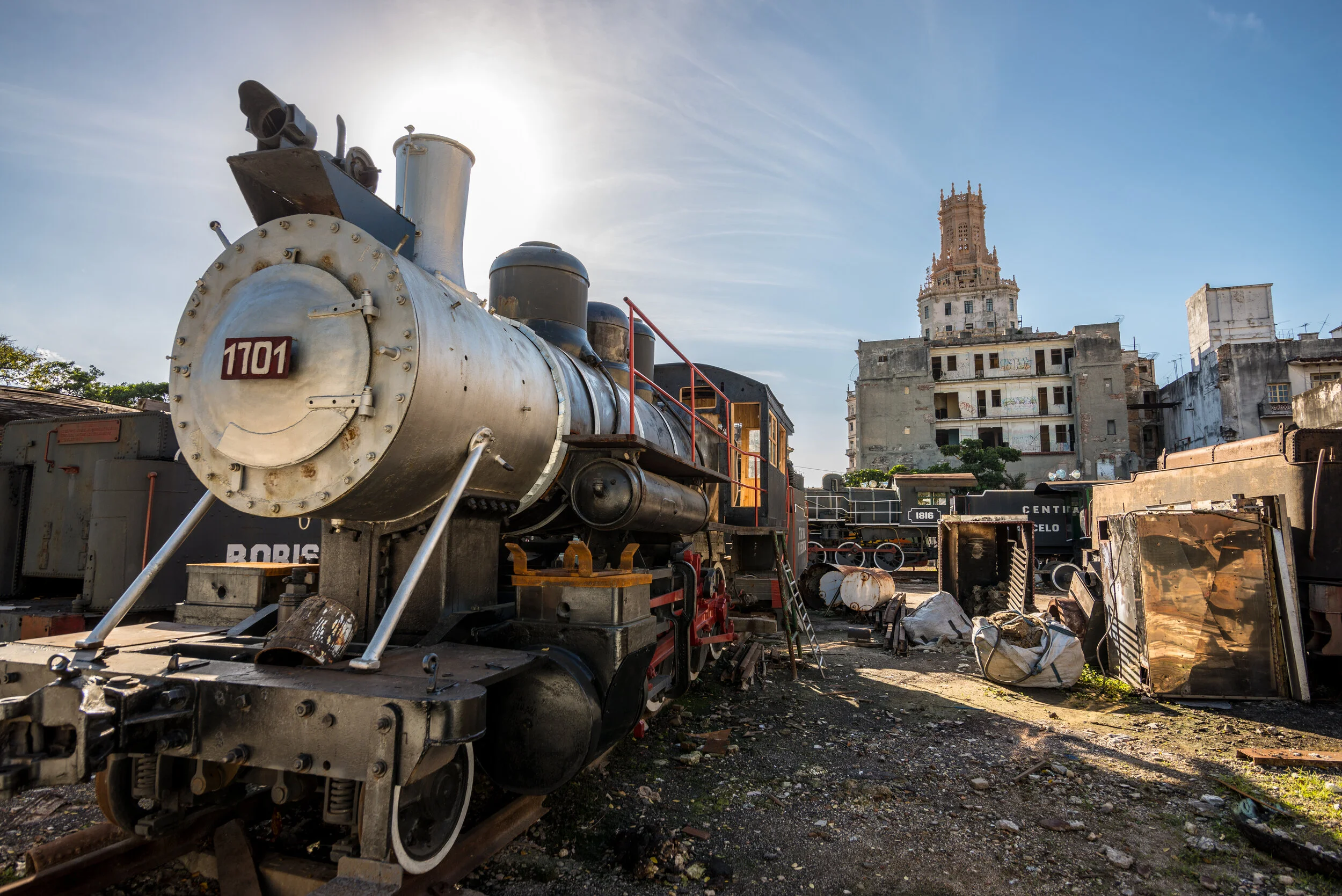 Train in La Havana, Cuba