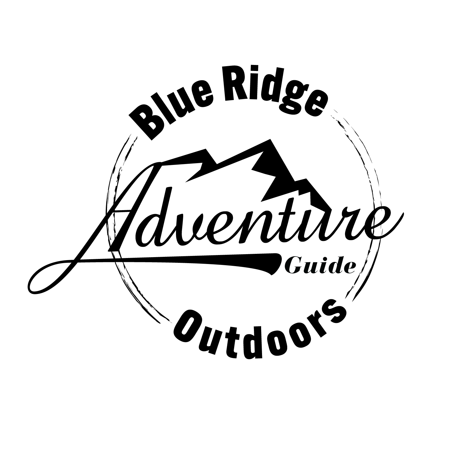 Adventure Guide Logo Blue Ridge Outdoors 