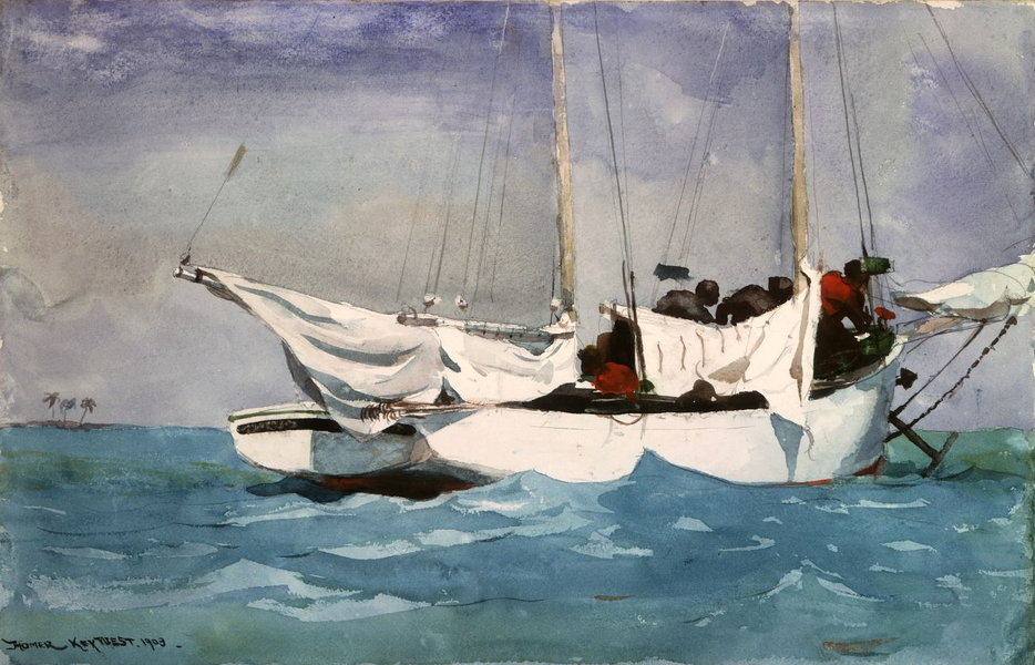 Key_West,_Hauling_Anchor_by_Winslow_Homer,_1903.png