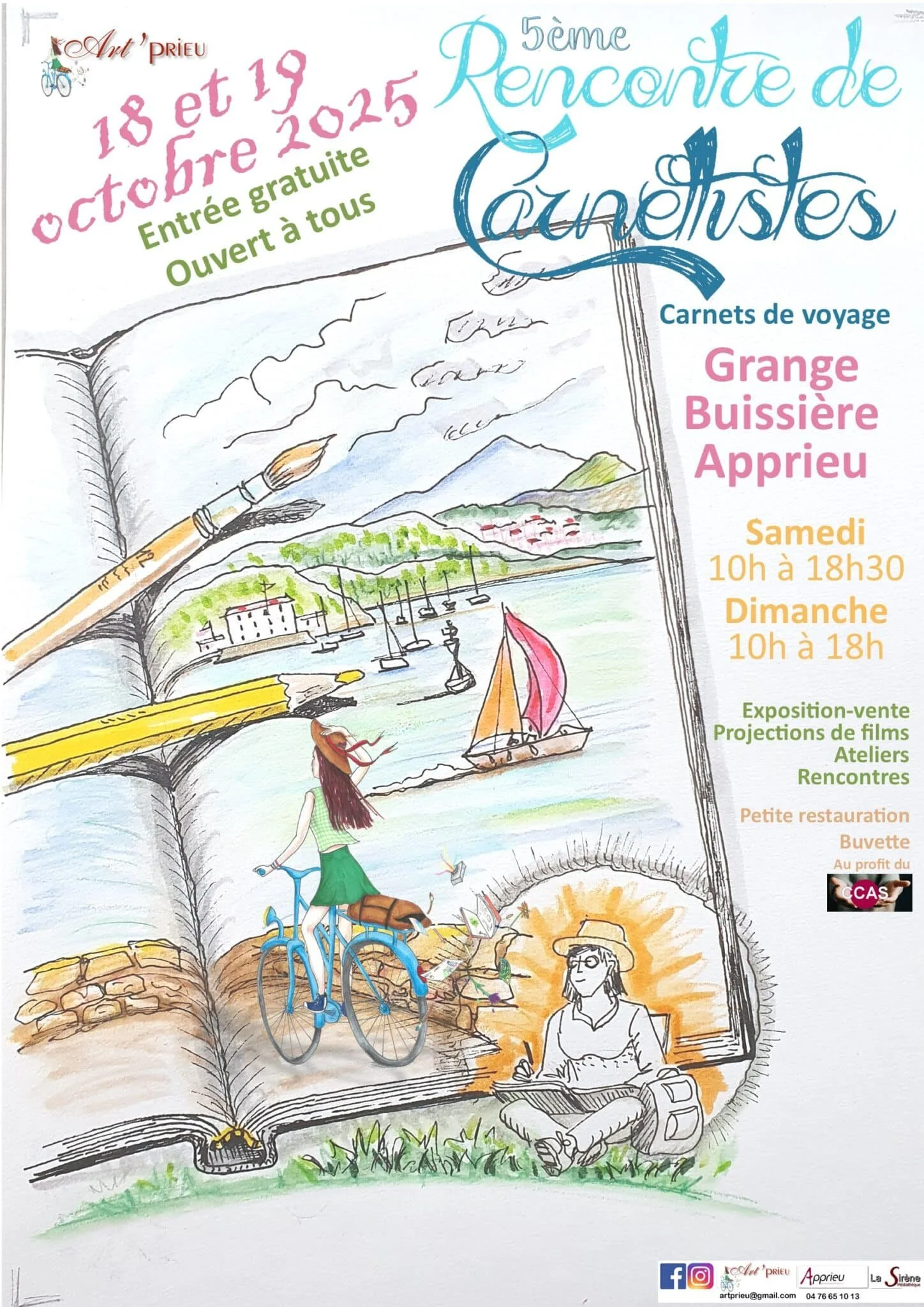 Festival du carnet d'Art-Prieu