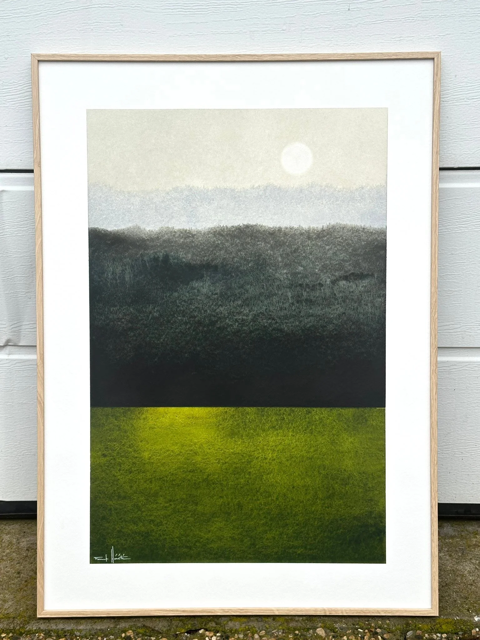 Il est toujours difficile de faire ressortir la vraie nature d&rsquo;une aquarelle par le biais de photos&hellip; on est loin du ressenti devant l&rsquo;original.
Le principe de cette aquarelle c&rsquo;est de positionner le curseur en directionde l&r